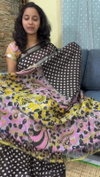 MG 621 Soft Linen Digital Printed Fancy Daily Wear Saree Wholesale Online